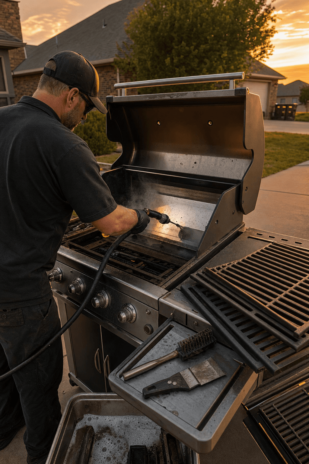 DIY vs. Professional Grill Cleaning Amarillo: Making the Right Choice for Your BBQ